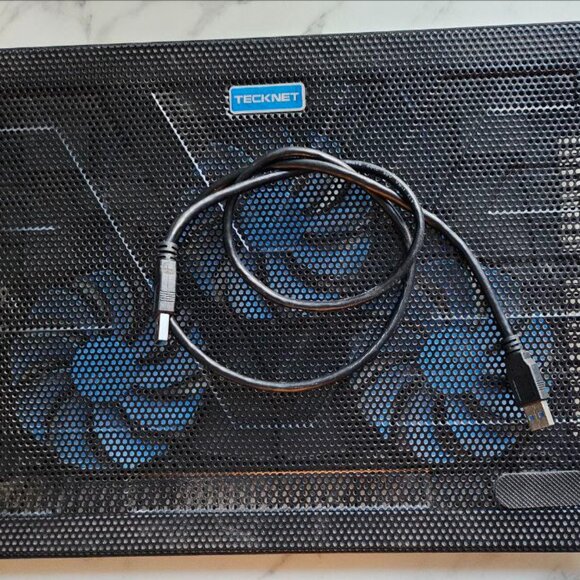 Tecknet Laptop Cooling Stand without USB Cable - Picture 1 of 5